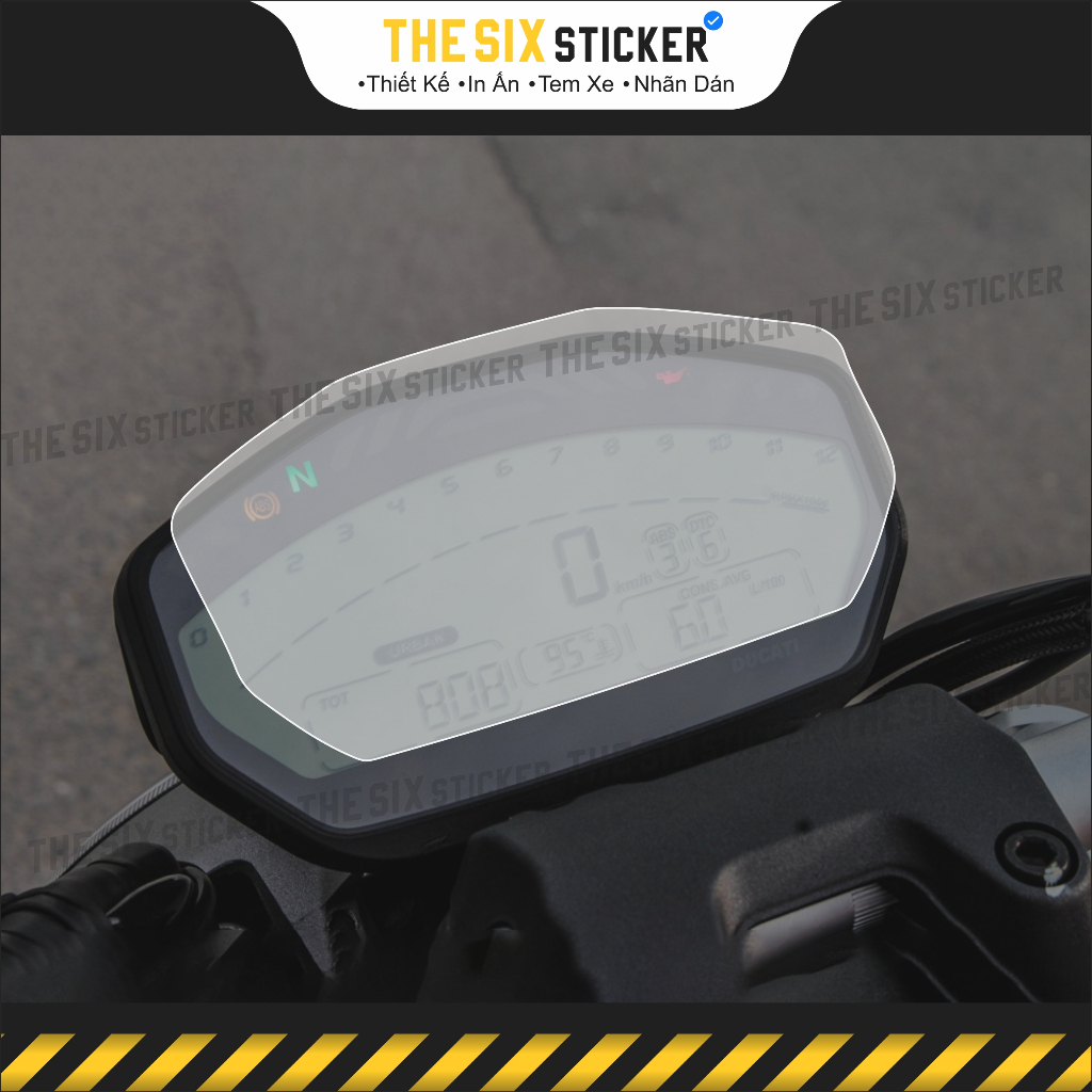 Miếng Dán Film PPF Đồng Hồ Ducati Monster 821 2015 - 2016