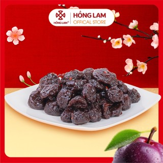  Ô mai  xí muội  mận dẻo xào cay Hồng Lam dạng hộp. Hương vị chua ngọt dẻo cay 