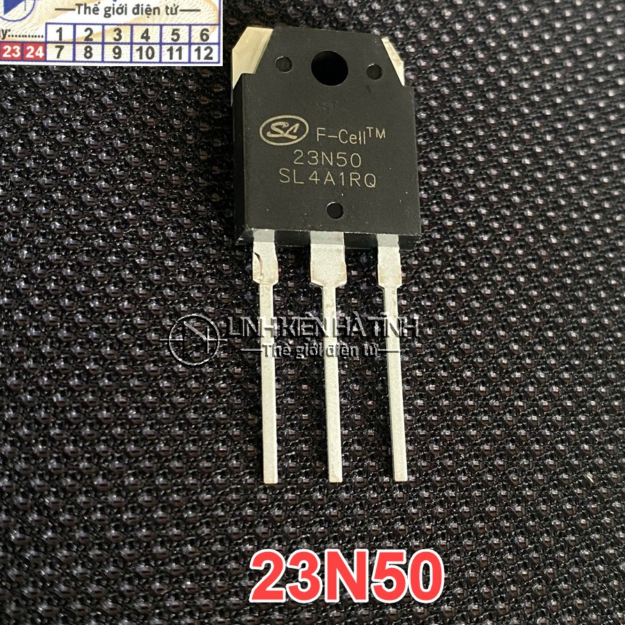 3 con Mosfet 23N50E 23N50 linh kiện  tháo máy lưng đồng cho máy hàn-AF8