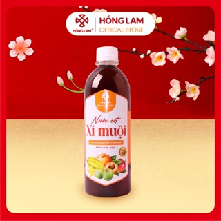  Nước cốt xí muội Hồng Lam chai  500ml . Có vị chua ngọt 