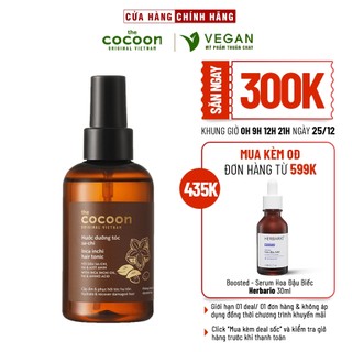  Nước xịt dưỡng tóc SACHI 140ml the cocoon VEGAN - Mỹ phẩm thuần chay 