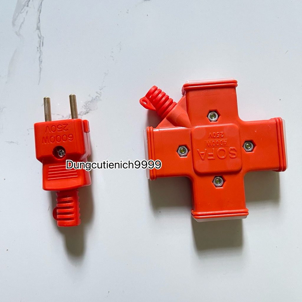 Phích cắm 6000w, phích nối 4000w sofa linh kiện đồng 100%