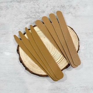 Mua 10 Tặng 2 Dũa mỏng nhám Xanh Xám Tím Da Bò loại trơn không in - tốt bền 100-180 dũa móng gel móng bột móng tự nhiên