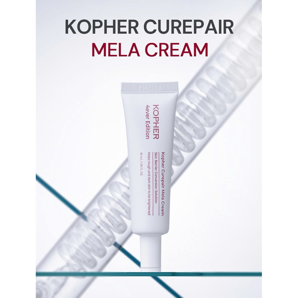 HÀNG CÔNG TY Kem Dưỡng 3in1 giảm nám nâng  cơ tăng đàn hồi da Kopher Curepair Mela Cream 35ml