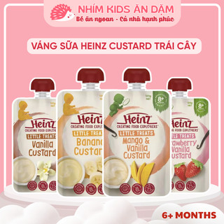   Date T6 2026  Váng Sữa Heinz Túi Dinh Dưỡng Heinz Cho Bé Ăn Dặm Từ 6 Tháng Tuổi - Túi 120gr 