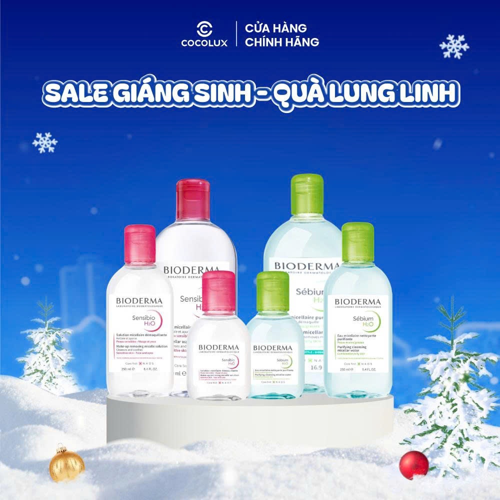 Nước tẩy trang Bioderma Sébium H2O 500ml