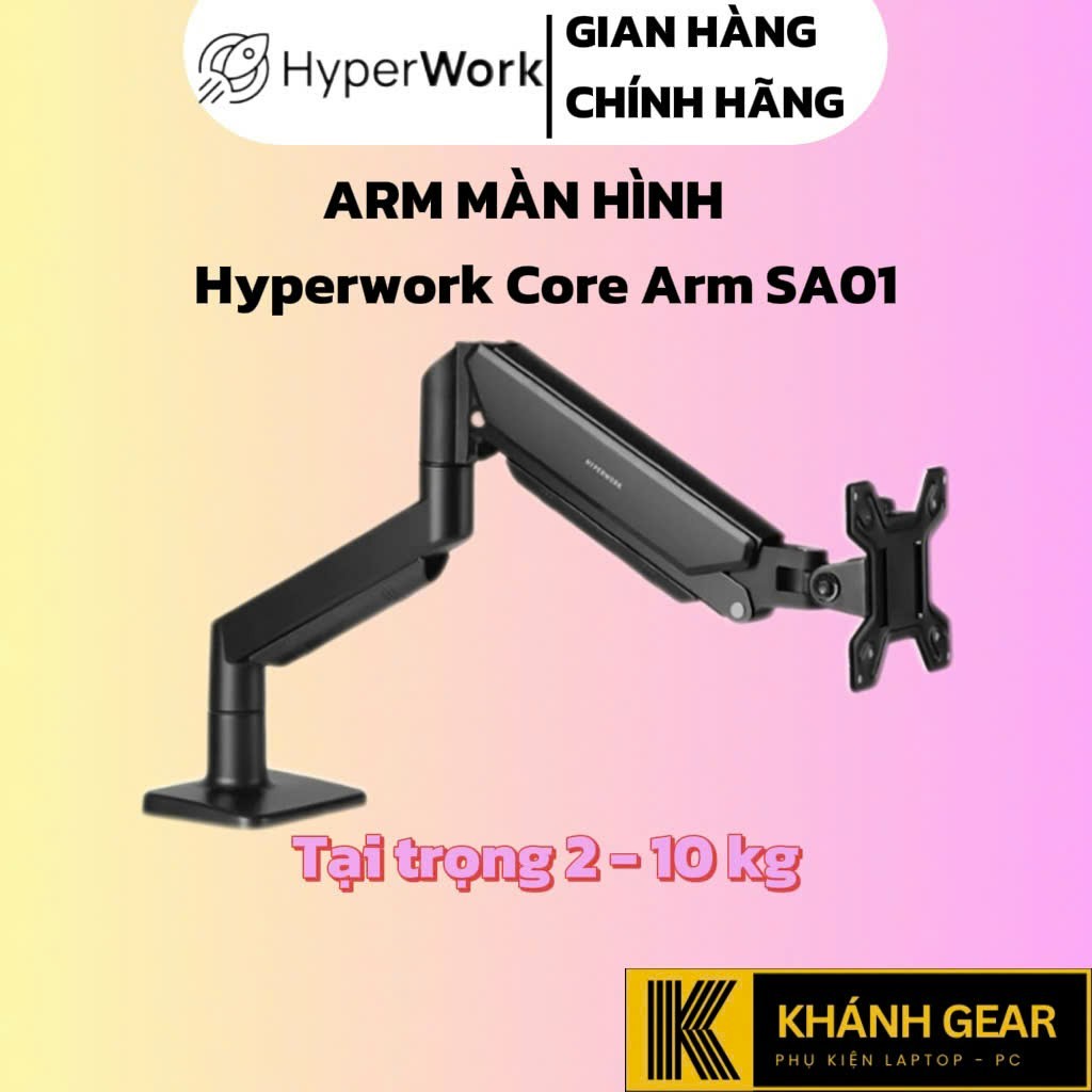 ARM / Giá đỡ màn hình HyperWork Core Arm SA01 - Chính hãng