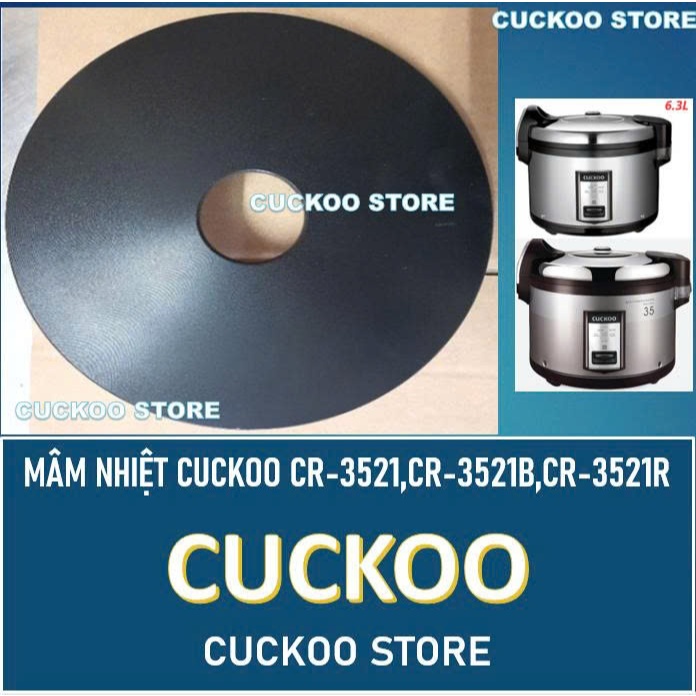 Mâm nhiệt, Role nồi cơm điện Cuckoo CR-3521, CR-3521B, CR-3521R, CR3521 (6.3L)