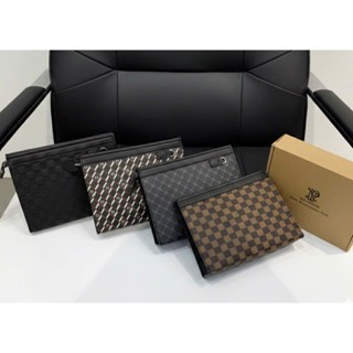 NEW PERFORM CHÍNH HÃNG , clutch cầm tay unisex sang trọng -f330