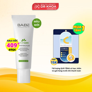  Kem Dưỡng BABE Stop AKN Kiềm Dầu Giảm Mụn Ngừa Thâm 50ml 