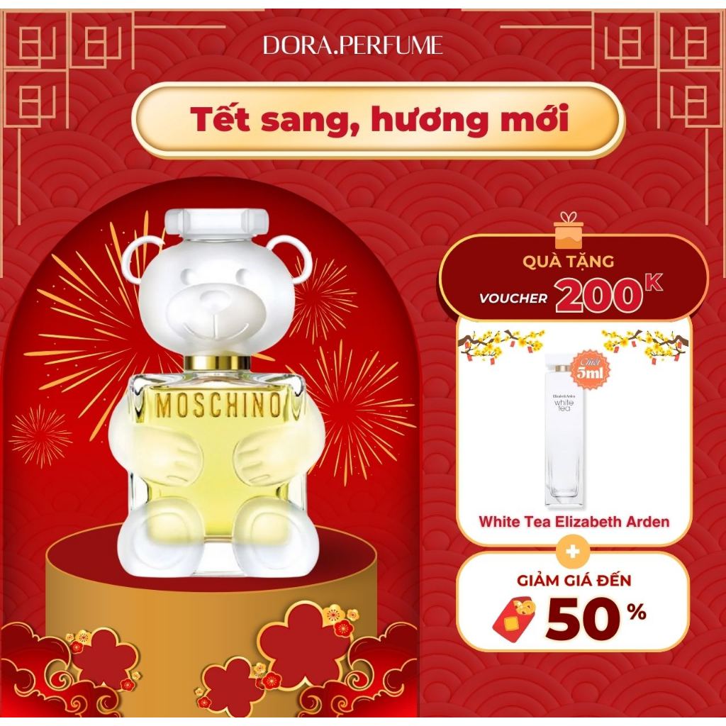 Nước hoa chiết 10ml nữ Moschino Toy 2 For Women Eau de Parfum - Hương thơm ngọt ngào, quyến rũ - Dor