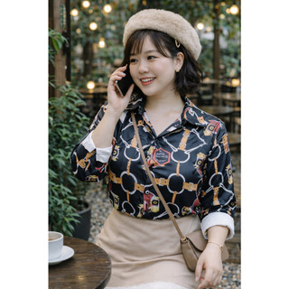 áo sơ mi phi lụa hàn quốc bigsize