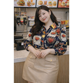 áo sơ mi phi lụa hàn quốc bigsize