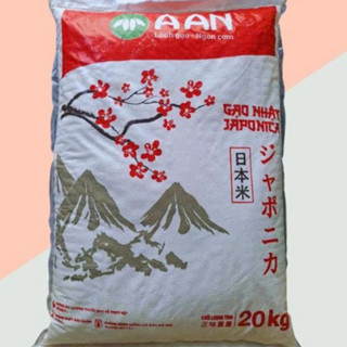  BAO  20KG Gạo Nhật  AAN  hạt tròn lý tưởng cho sushi và kimbap 