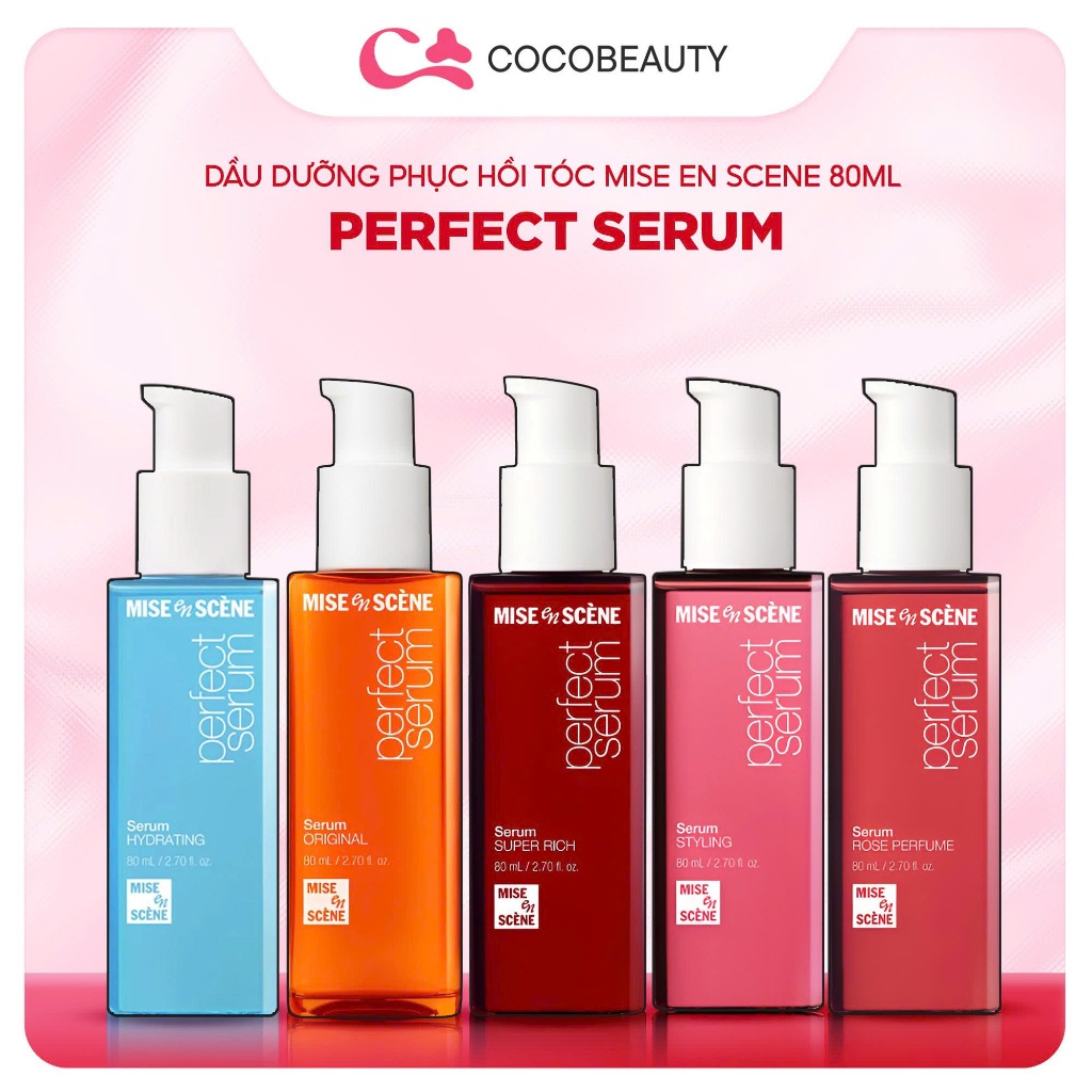 Serum Dầu Dưỡng Phục Hồi Tóc Mise En Scene Perfect Serum 80ml