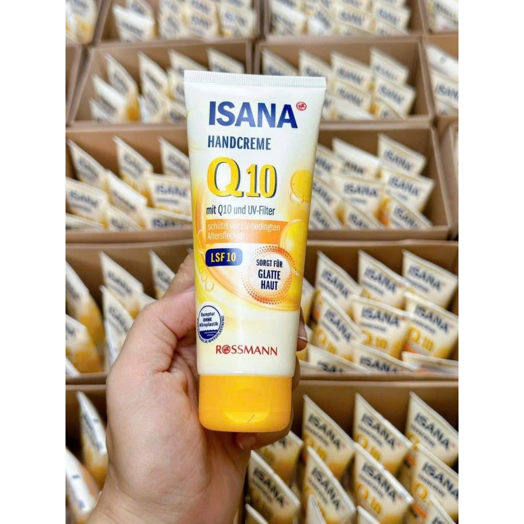 Kem Dưỡng Da Tay Chống Nắng Isana Hand Cream Q10 SPF 10