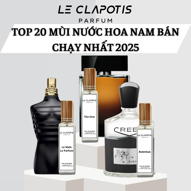 Nước Hoa Nam Thơm Lâu Chính Hãng Le Clapotis Phiên Bản 30ml Mùi Hương Hot Nhất 2025