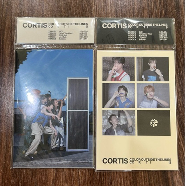 ALBUM CORTIS THE 1ST EP [COLOR OUTSIDE THE LINES] (WEVERSE ALBUMS VER.)