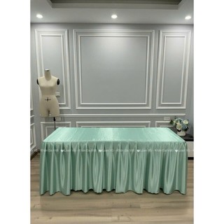 Ga giường spa, phun xăm chất liệu phi lụa bóng mượt