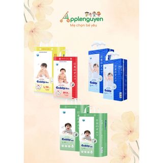    RẺ VÔ ĐỊCH   Combo 2 Bịch Bỉm Goldgi Cao Cấp X5 Eco Đủ Size NB S M L XL XXL | Applenguyen94 