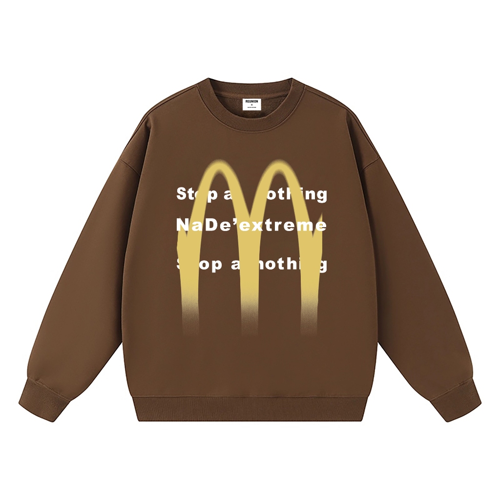 REUNION Áo Sweatshirt MAC Áo Sweater Nam Nữ Form Rộng SWT47