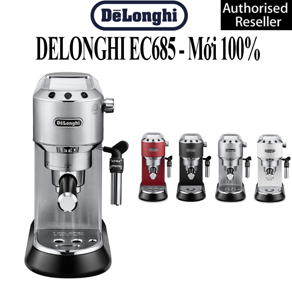 [Delonghi EC685] Máy pha cà phê Delonghi EC685.M / Delonghi EC685.BK / Delonghi EC685.R