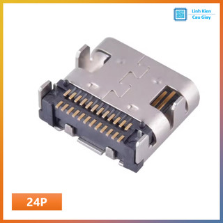 Cổng USB Type-C SMD (chân dán) – phân loại 6P / 16P / 24P