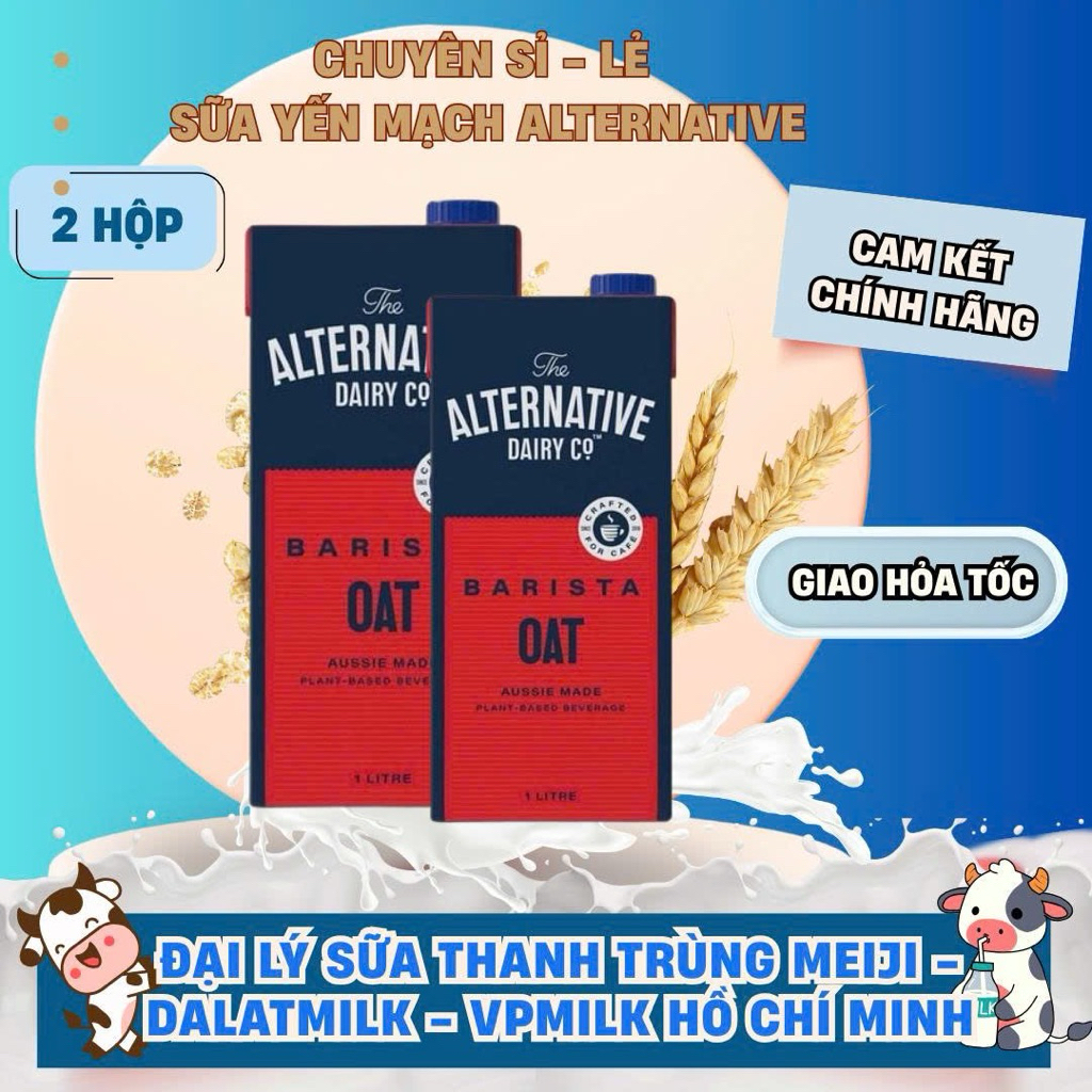 Set 2 Hộp Sữa Alternative Oat Milk