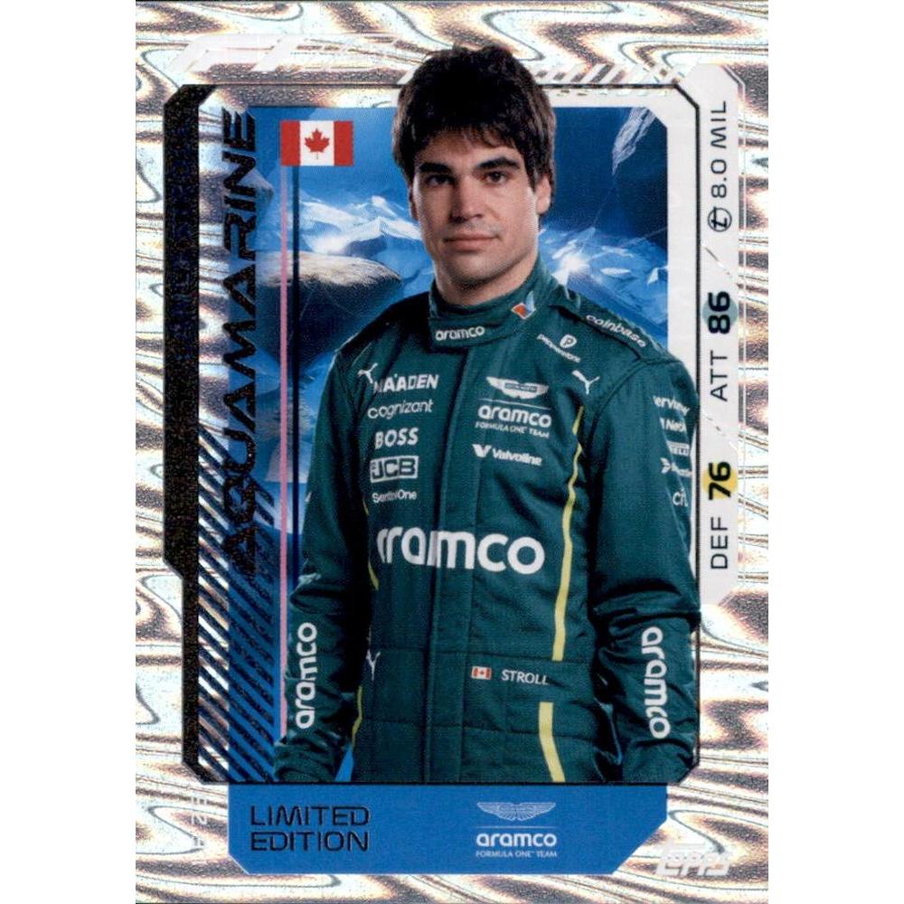 Thẻ Topps F1 Turbo Attax 2025 tay đua Lance Stroll