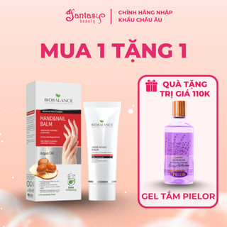 [TẶNG gel tắm PIELOR] Kem dưỡng da tay và móng tinh dầu Argan Bio Balance 60ml
