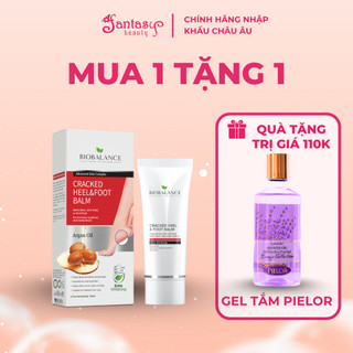 [TẶNG gel tắm PIELOR] Kem chữa chống nứt gót chân,phục hội da chân và cổ chân tinh dầu Argan Bio Balance 60 ml