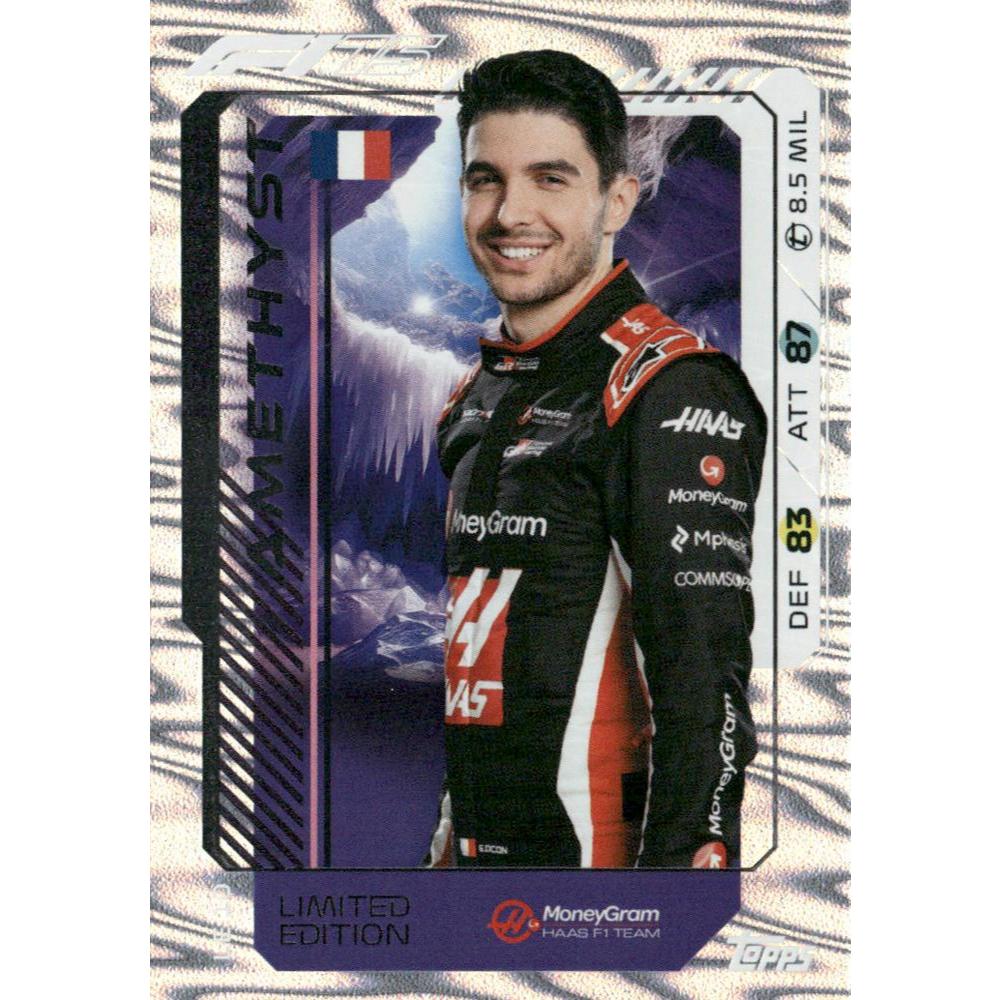 Thẻ Topps F1 Turbo Attax 2025 tay đua Esteban Ocon