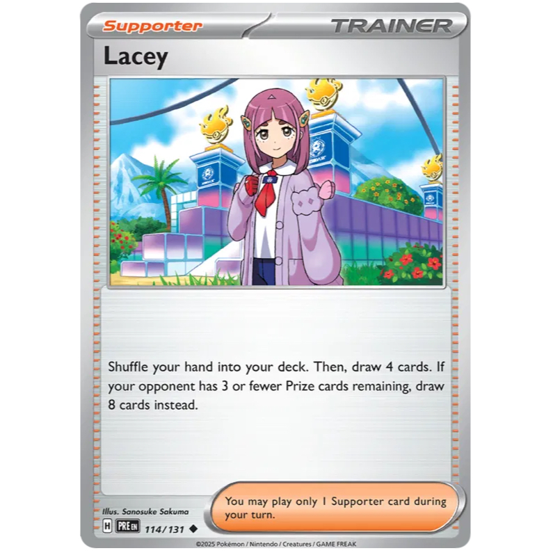 PRE - Pokemon TCG - Lacey - Uncommon - 114/131