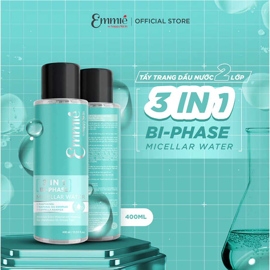 Nước tẩy trang 2 lớp Emmie
