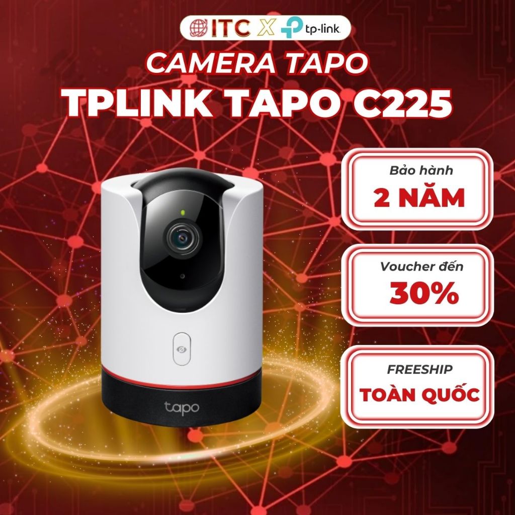 Camera An Ninh Gia Đình TP-Link Tapo C225 WiFi Thông Minh với A.I, Tùy Chọn Vùng Riêng Tư
