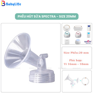 Phễu Hút Sữa Spectra & Maymom Chính Hãng – Đủ Size 15–32mm – Dùng Cho Máy Spectra S1 S2 9Plus M1 M2