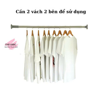 Thanh treo rèm cửa, cây treo đồ không cần khoan đục, Rèm Cửa TMFABRIC Thanh Minh