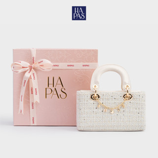 [TWEED NO.2] Túi Xách Nữ Quai Đôi Dáng Hộp QuinX Bag Tweed HAPAS - Túi Xách Đi Chơi Sang Trọng