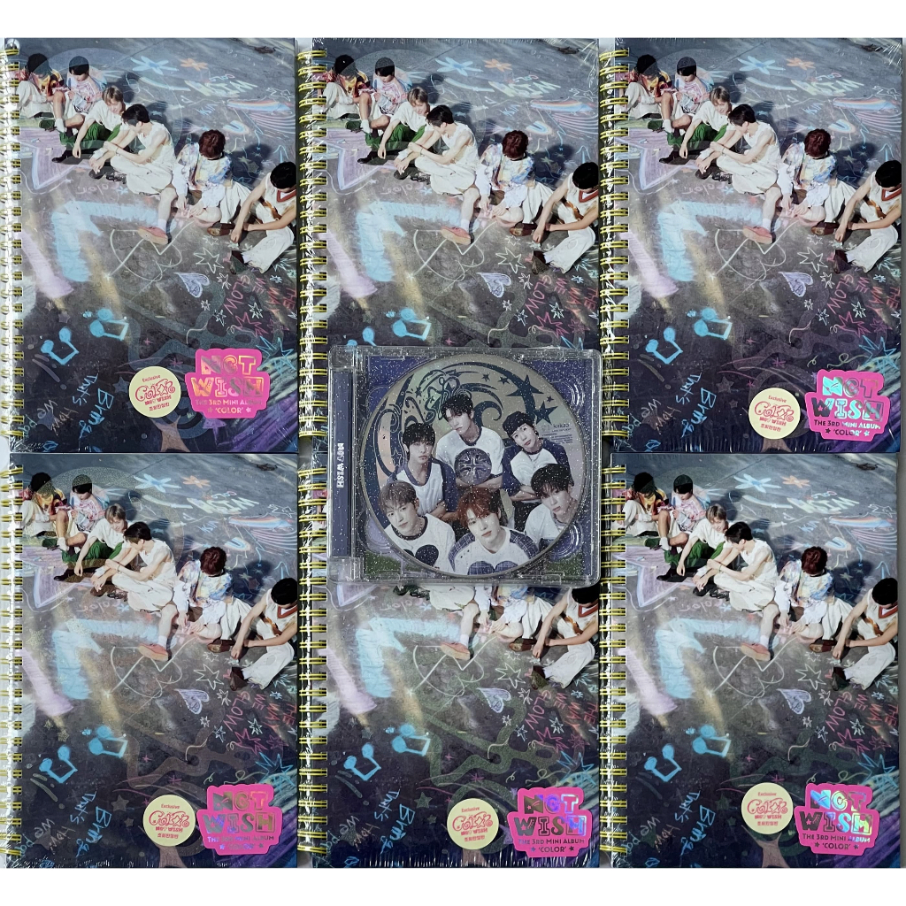 Bộ ảnh album NCT Wish - Color