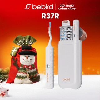  【MÀU TRẮNG Lấy Ráy Tai Có Camera Bebird R37R Có Thể Uốn Cong Quan Sát Tai Nội Soi Tai Mũi Họng 
