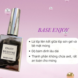 Base top enjoy cao cấp HK NAIL ACCESSORIES 15ml