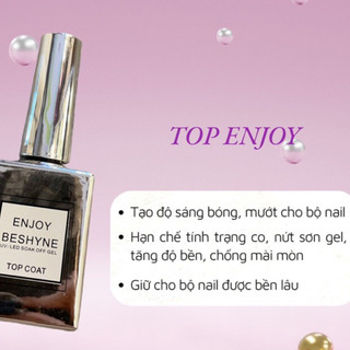 Base top enjoy cao cấp HK NAIL ACCESSORIES 15ml