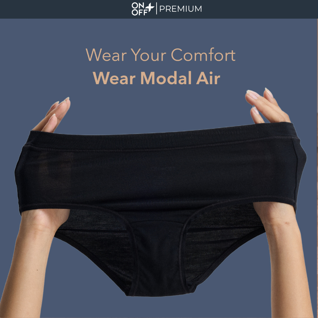 Quần lót nữ bikini hàng không  Micro Modal AIR nhẹ tựa làn mây mềm mát kháng khuẩn ONOFF - 16UJ25A42