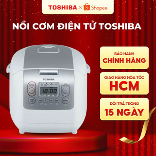  Nồi cơm điện tử Toshiba RC-18NTFV W  - Lòng nồi dày 4mm - Bảo hành chính hàng 12 tháng 