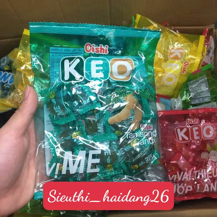 1 gói[ Kẹo Oishi nhiều vị gói 30 viên kẹo oishi hàng chính hãng