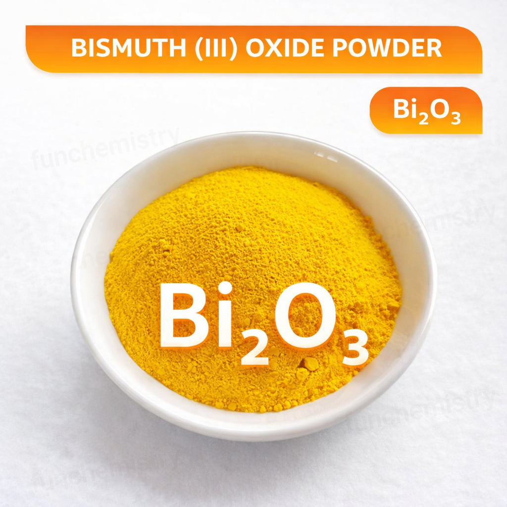 Bitmut Oxit - Bi2O3 hàng công nghiệp  - Cas: 1304-76-3 kích thước hạt nhỏ hơn 10µm