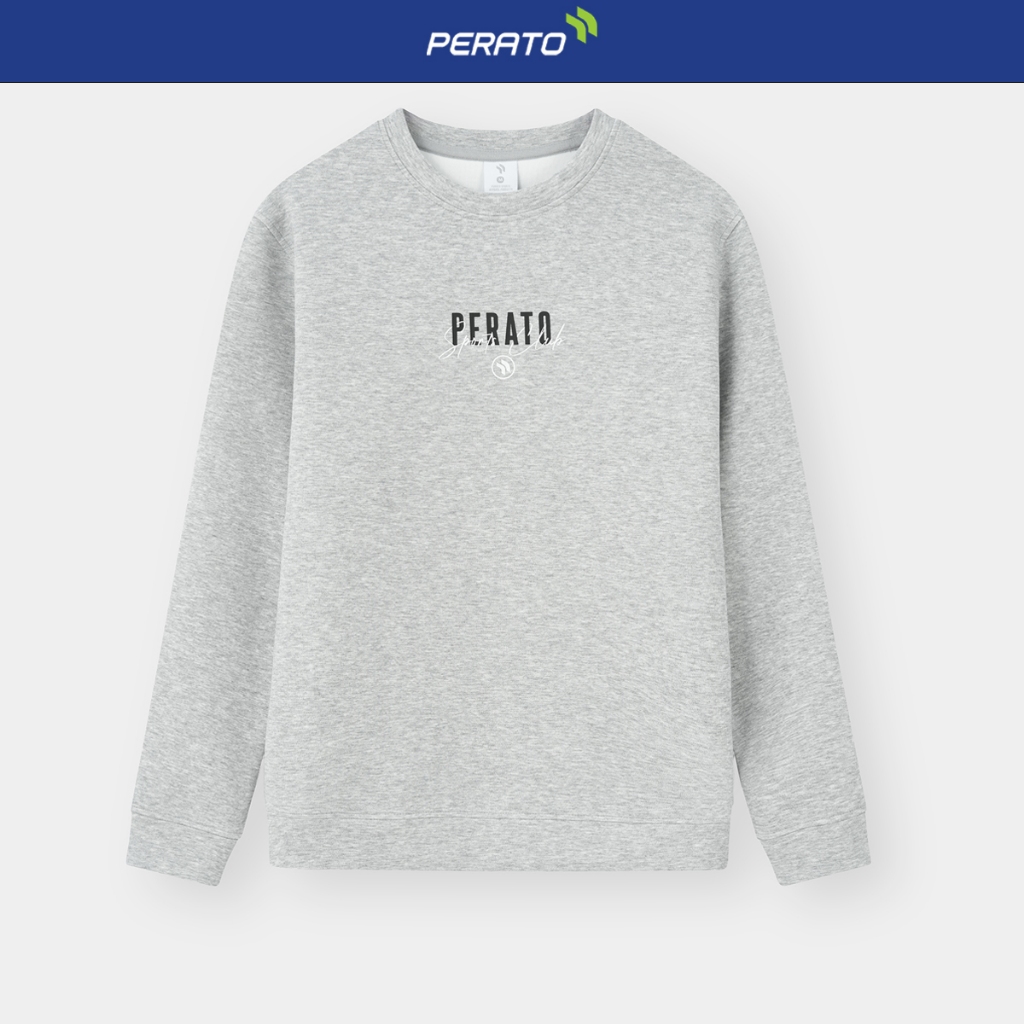 Áo Nỉ Nam PERATO Phong Cách Lifestyle Phom Regular LBANW5M037