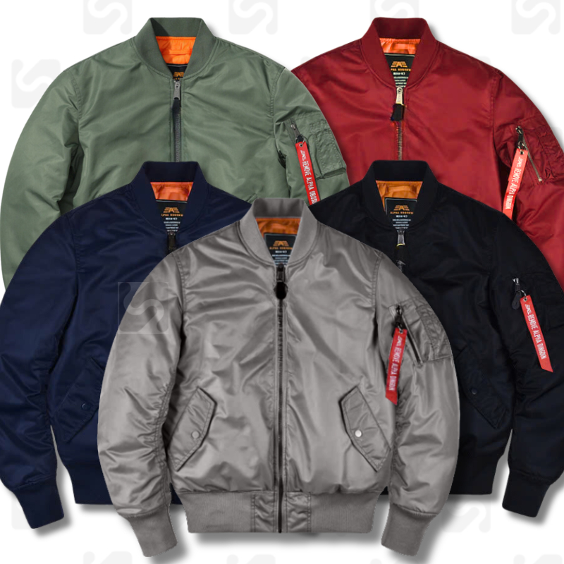 Áo khoác bomber pilot jacket Ma1 alpha dingdin