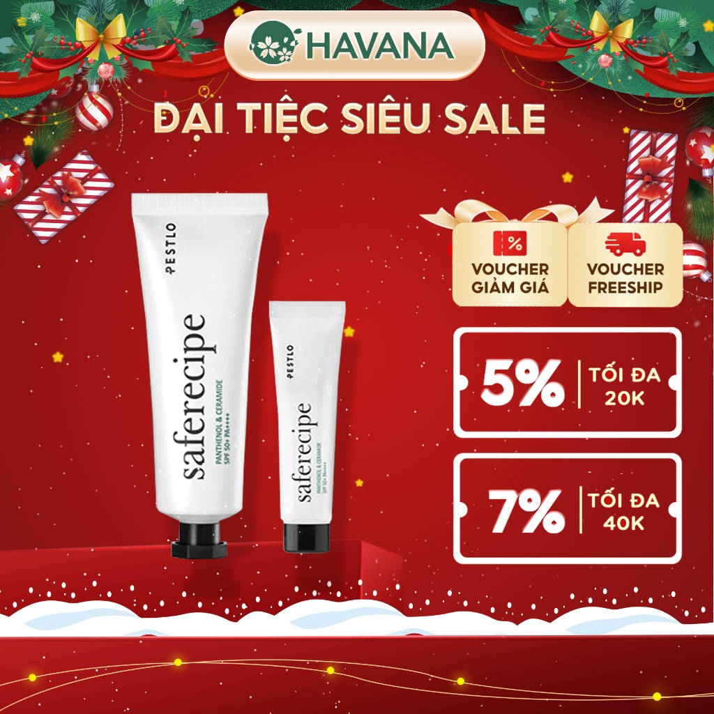 Kem chống nắng PESTLO Safe Recipe Sun Essence SPF50 PA++++ 50ml