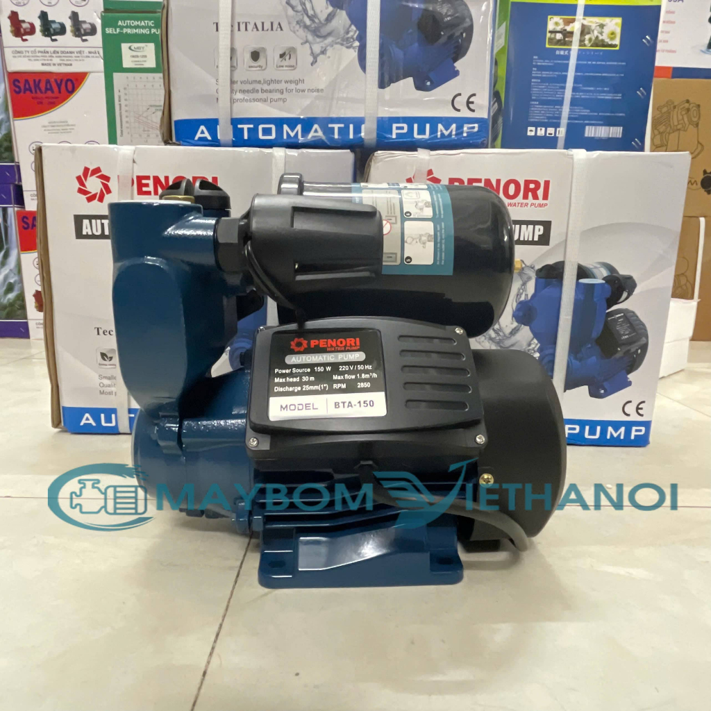 ⚡Bơm Tăng Áp Điện Tử Penori TA-200A (200W) Tăng Áp Hiệu Quả Cho Gia Đình